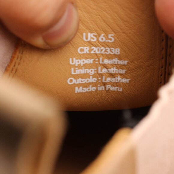 Nisolo Everyday Leather Chelsea Boots Women's US 6.5 Almond Tan Beige Pull On - Picture 3 of 11